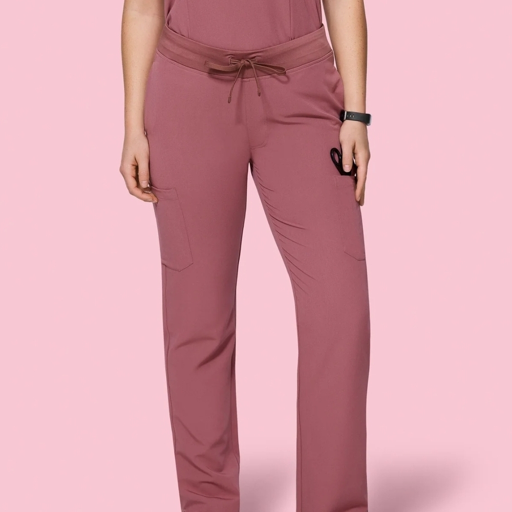 Women's Mauve Scrub Set